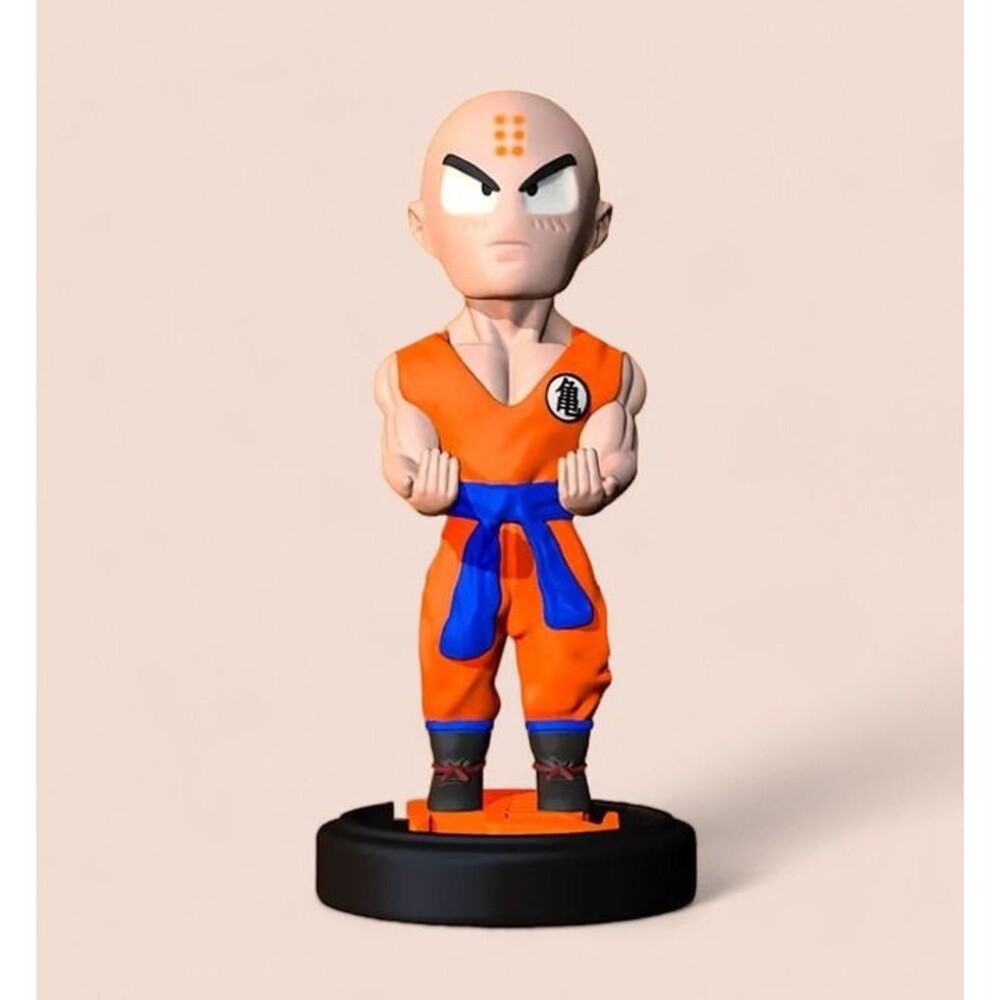 3D Printed Krillin Controller Holder | Dragon Ball Z Gaming Accessory |